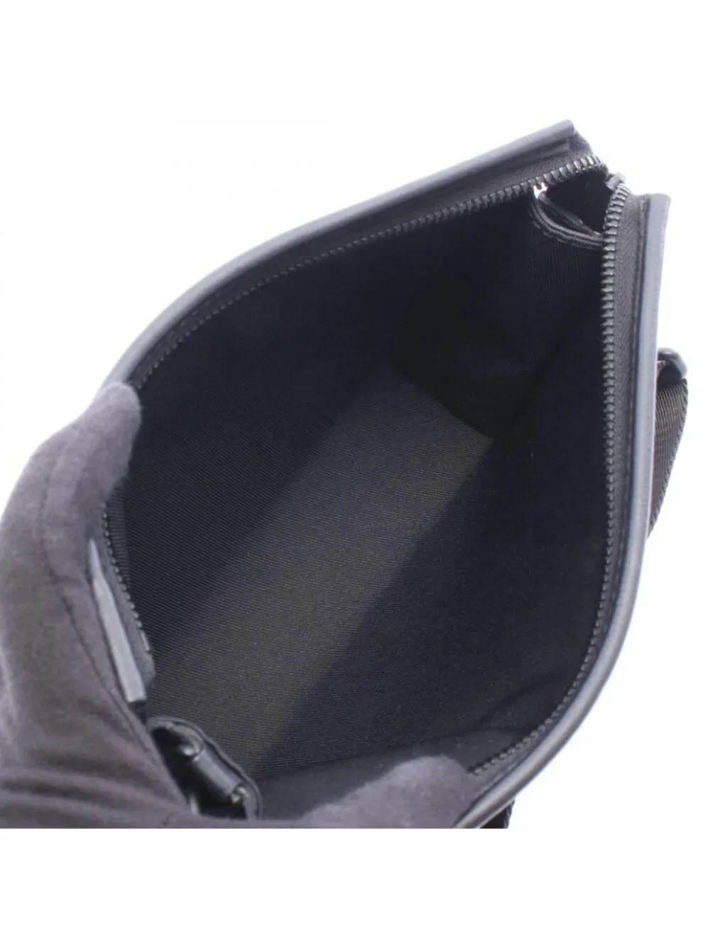 Louis Vuitton Shoulder Bag Gaston Wearable Wallet Noir Leather